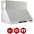 Kucht Professional KRH3021A - 30 Inch Wall Mount Range Hood in Features View