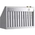 Kucht Professional KRH360GL - 36 Inch Under Cabinet Range Hood in Bottom Angled View