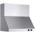 Kucht Professional KRH360GLC - 36 Inch Wall Mount Range Hood in Angled Front View