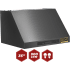 Kucht Professional Gemstone™ KRH363A - Gemstone™ 36 Inch Under Cabinet Range Hood in Features View