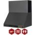Kucht Professional Gemstone™ KRH363AC - Gemstone™ 36 Inch Wall Mount Range Hood in Features View