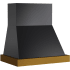 Kucht Professional KRH36TG - 36 Inch Wall Mount Range Hood in Angled View