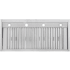Kucht Professional KRH4815W - 48 Inch Wall Mount Range Hood in Bottom View