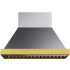 Kucht Professional KRH48SG - 48 Inch Wall Mount Range Hood in Front View