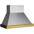 Kucht Professional KRH48SG - 48 Inch Wall Mount Range Hood in Angled View