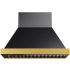 Kucht Professional KRH48TG - 48 Inch Wall Mount Range Hood in Front View