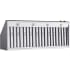 Kucht Professional KRH600GL - 60 Inch Under Cabinet Range Hood in Bottom View