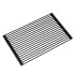 Kraus KRM10BLACK - Multipurpose Over Sink Roll-Up Dish Drying Rack in Black