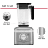 KitchenAid K400 Series KSB4028CU - K400 Variable Speed Blender with Tamper