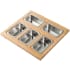 Kraus KSC1005BB - Serving Board and Stainless Steel Serving Bowl Set
