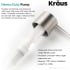 Kraus KSD31SS - Kitchen Soap and Lotion Dispenser Heavy-Duty Pump