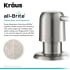 Kraus KSD32SFS - Kitchen Soap and Lotion Dispenser Spot-Free Finish