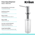 Kraus KSD41CH - Kitchen Soap and Lotion Dispenser Features