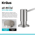 Kraus KSD41SFS - Kitchen Soap and Lotion Dispenser Spot-Free Finish