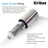 Kraus KSD41SS - Kitchen Soap and Lotion Dispenser Durable Pump