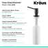 Kraus KSD43MB - Kitchen Soap and Lotion Dispenser Features