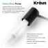 Kraus KSD43MB - Kitchen Soap and Lotion Dispenser Heavy-Duty Pump