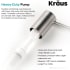 Kraus KSD43SFS - Kitchen Soap and Lotion Dispenser Heavy-Duty Pump
