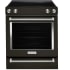 KitchenAid KSEG700EBS - 30 Inch Slide-In Electric Range