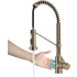 Kraus Bolden Series KSF1610SFACB - Single Handle Commercial Style Pull Down Sensor Kitchen Faucet