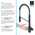 Kraus Oletto Series KSF2631MB - Single Handle Commercial Style Pull Down Sensor Kitchen Faucet Features