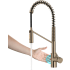 Kraus Oletto Series KSF2631SFACB - Touchless Sensor Commercial Pull-Down Single Handle Kitchen Faucet with QuickDock™ Top Mount Assembly in Spot Free Antique Champagne Bronze