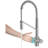 Kraus Oletto Series KSF2631SFS - Touchless Sensor Commercial Pull-Down Single Handle Kitchen Faucet with QuickDock™ Top Mount Assembly in Spot Free Stainless Steel