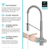 Kraus Oletto Series KSF2631SFS - Single Handle Commercial Style Pull Down Sensor Kitchen Faucet Features