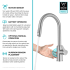 Kraus Oletto Series KSF2830SFS - Single Handle Pull Down Sensor Kitchen Faucet Features