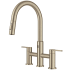 Kraus Oletto Series KSF3122SFACB - Touchless Sensor Bridge Kitchen Faucet with Pull-Down Sprayhead in Spot-Free Antique Champagne Bronze
