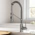 Kraus Bolden Series KSF1610SFS - Single Handle Commercial Style Pull Down Sensor Kitchen Faucet Lifestyle View