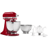 KitchenAid Artisan® Series KSM150TBER - Value Bundle Artisan® Series 5 Quart Tilt-Head Stand Mixer with Additional 3 Quart Bowl - Empire Red