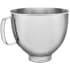 KitchenAid KSM5SSBHM - 5 Quart Tilt Head Hammered Stainless Steel Bowl