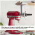 KitchenAid KSMMGA - Metal Food Grinder Attachment