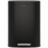 Kraus KTCP100MB - 13.2 Gallon / 50 Liter Step Pedal Kitchen Trash Can in Matte Black with Removable Inner Bucket and Soft Close Lid