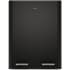 Kraus KTDP200MB - Dual Compartment Step Pedal Kitchen Trash Can in Matte Black with Removable Inner Buckets, Odor Control Filters, and Soft Close Lid