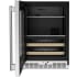 KitchenAid KUBL524SPS - 24" Beverage Center with Glass Door and Wood-Front Racks