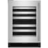 KitchenAid KUWL324SSB - 24" Undercounter Wine Cellar with Full-Extension Metal-Front Racks
