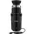Kraus KWD11050MBL - High-Speed 1/2 HP Continuous Feed Ultra-Quiet Motor Garbage Disposal with Quick Connect Mount, Power Cord and Flange Included