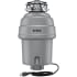 Kraus KWD21075MGR - High-Speed 3/4 HP Continuous Feed Ultra-Quiet Motor Garbage Disposal with Power Cord and Flange Included and Universal Mount