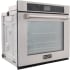 Kucht Professional KWO310 - 30 Inch Single Convection Electric Wall Oven in Angled View