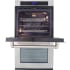Kucht Professional KWO620 - 30 Inch Double Convection Electric Wall Oven in Opened View