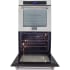 Kucht Professional KWO620 - 30 Inch Double Convection Electric Wall Oven in Opened View