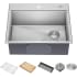 Kraus KWT31125 - 25 Inch Kore™ Workstation Kitchen Sink with Five Piece Chef's Kit