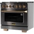 Kucht Professional Gemstone™ KXD36 - 30 Inch Freestanding Dual Fuel Range