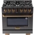 Kucht Professional Gemstone™ KXD36 - 36 Inch Freestanding Dual Fuel Range