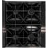 Kucht Professional KXP30SS - 30 Inch Freestanding Dual Fuel Range in Cooktop View