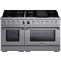 Kucht Professional KX Series KXP60SS - 60 Inch Freestanding Dual Fuel Range with 10 Sealed Burners