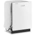 Whirlpool WDP540HAMW - 24 Inch Fully Integrated Dishwasher Left Angle