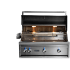 Lynx Professional Grill Series L36R3NG - Open w/ Rotisserie